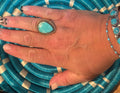 Turquoise & Copper Ring