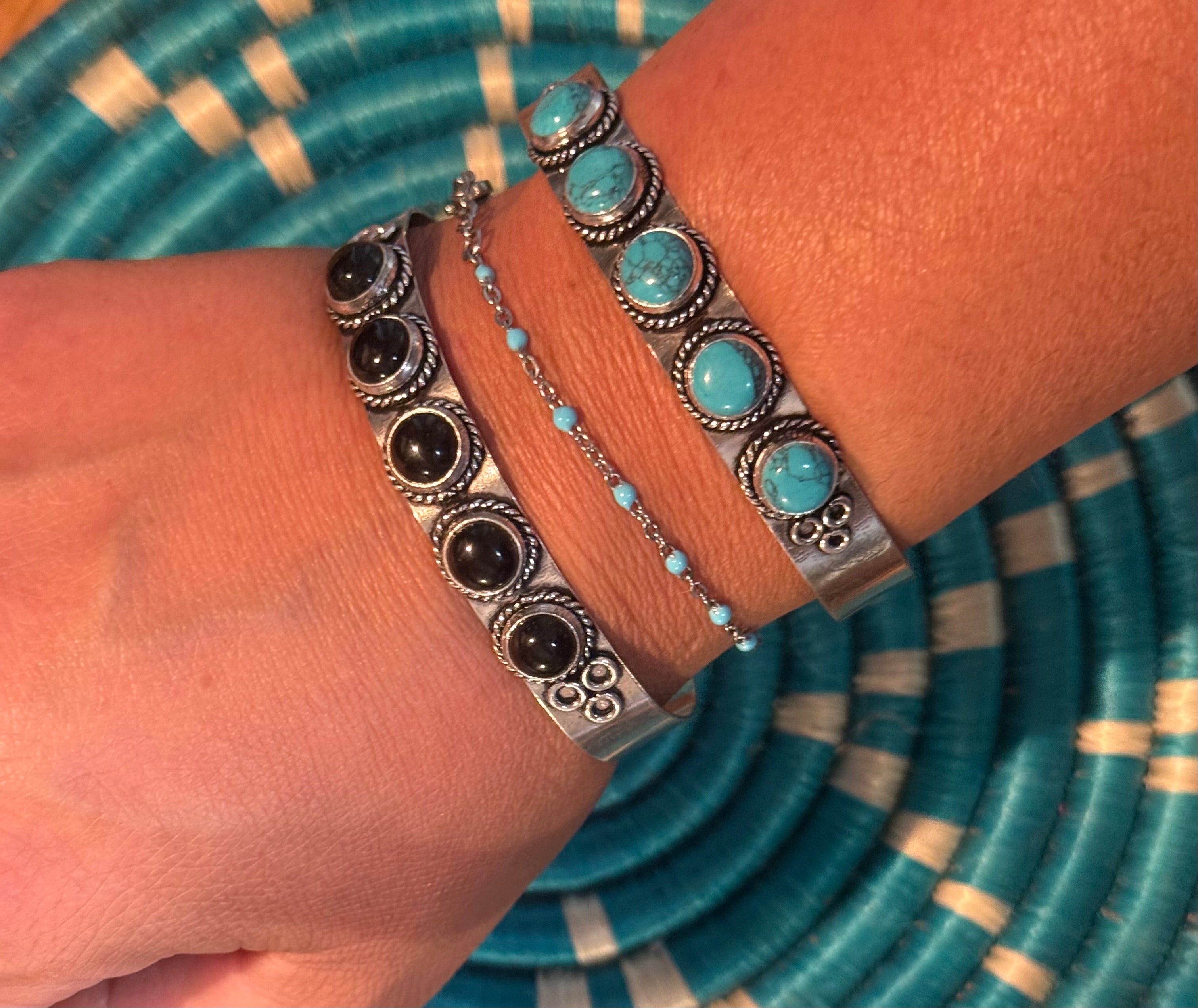 Genuine Stone Cuff