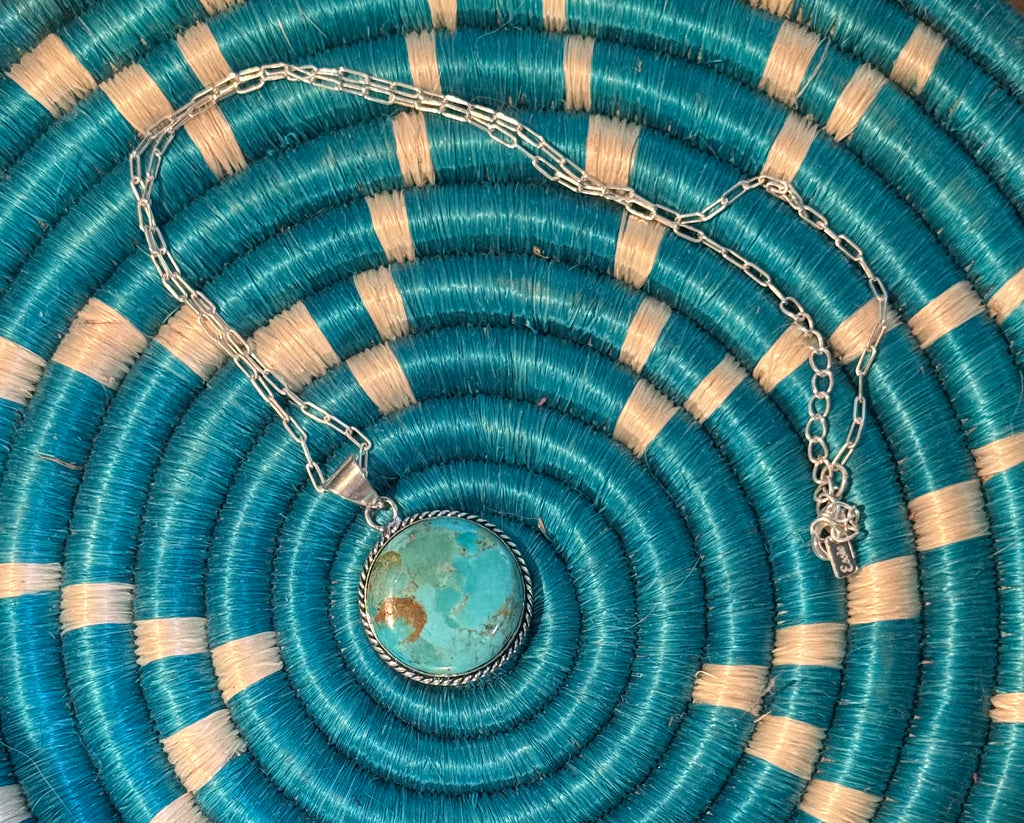 Authentic Turquoise Pendant