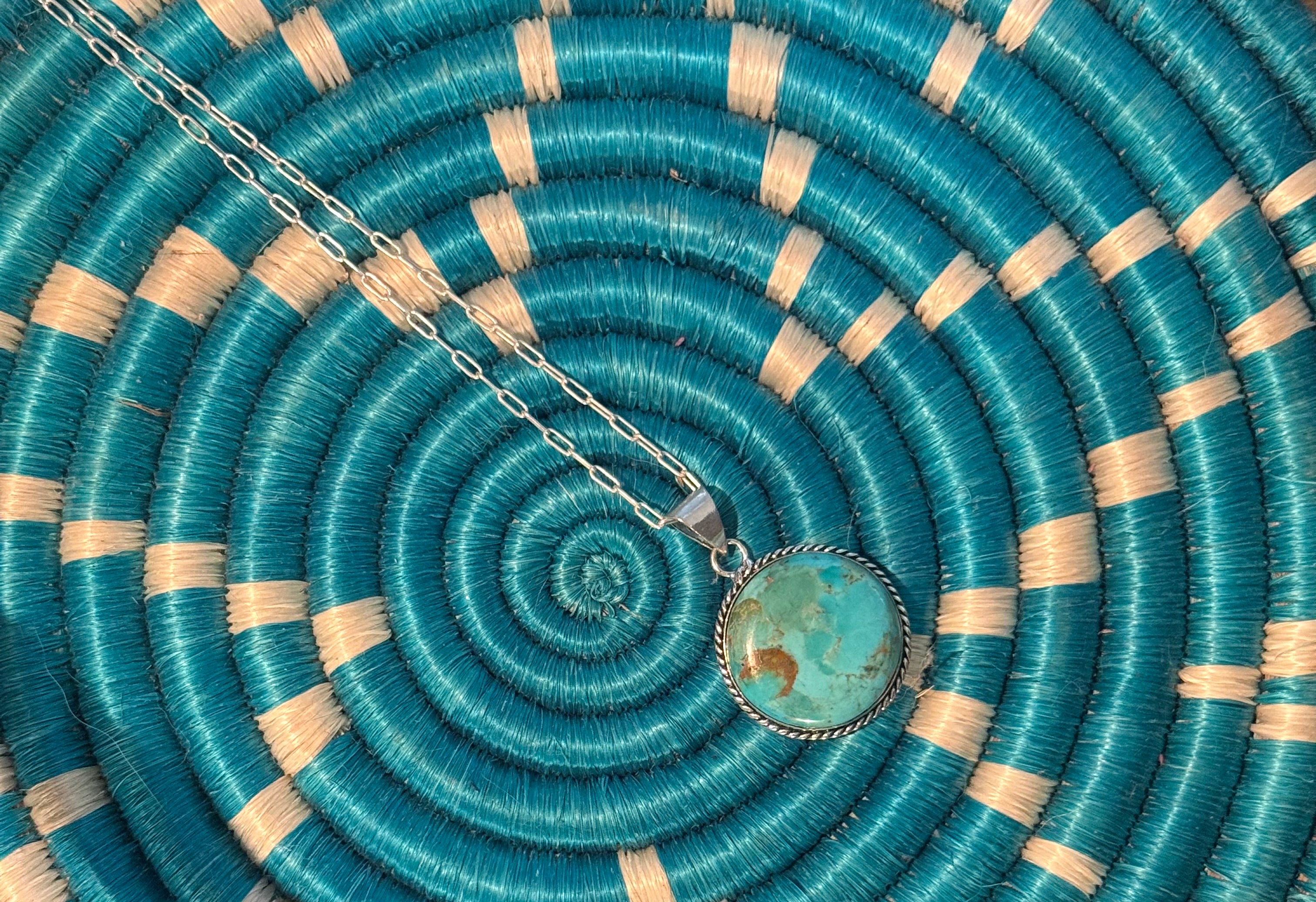 Authentic Turquoise Pendant