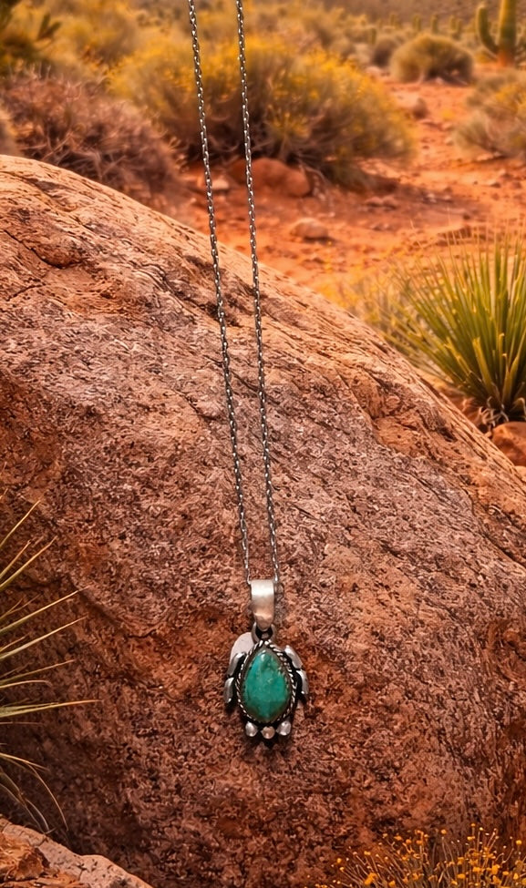 Genuine Turquoise Necklace